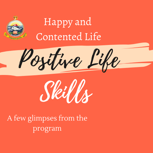 Happy and Contented Life (Positive Life Skills) Workshop for GST officials